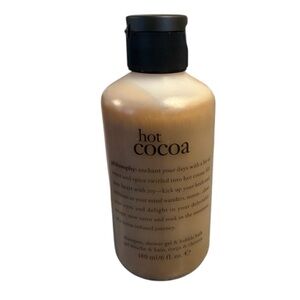 New Philosophy Hot Cocoa Shampoo, Shower Gel and Bubble Bath